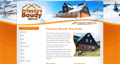 Desktop Screenshot of friesovy-boudy.cz