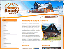 Tablet Screenshot of friesovy-boudy.cz